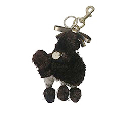 Gucci Poodle Keychain, Canvas GG, 2